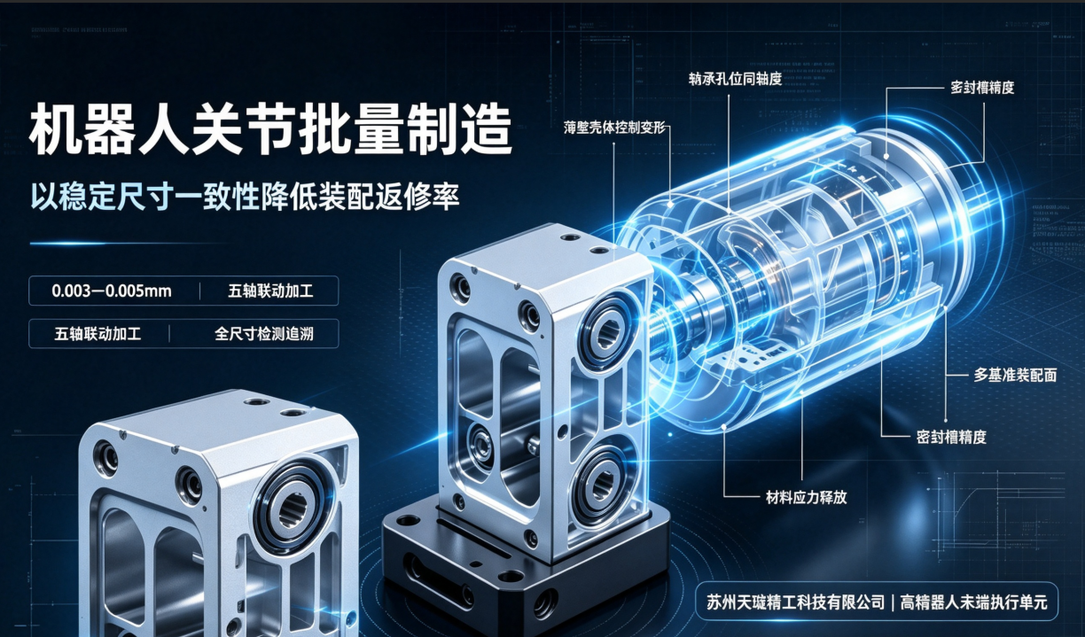 协作机器人关节CNC加工采购指南：以稳定尺寸一致性保障批量量产品质