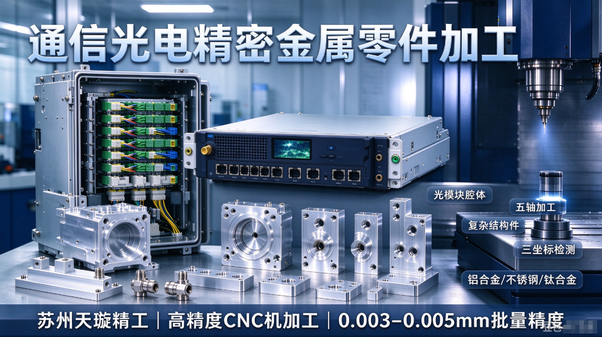 通信光电设备制造企业如何选择精密 CNC 金属零件合作伙伴