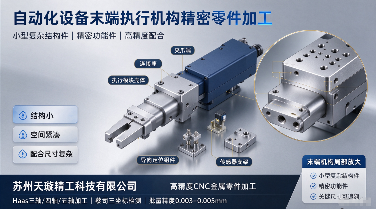 采购指南｜自动化设备末端执行机构：精密机械零件怎么选？