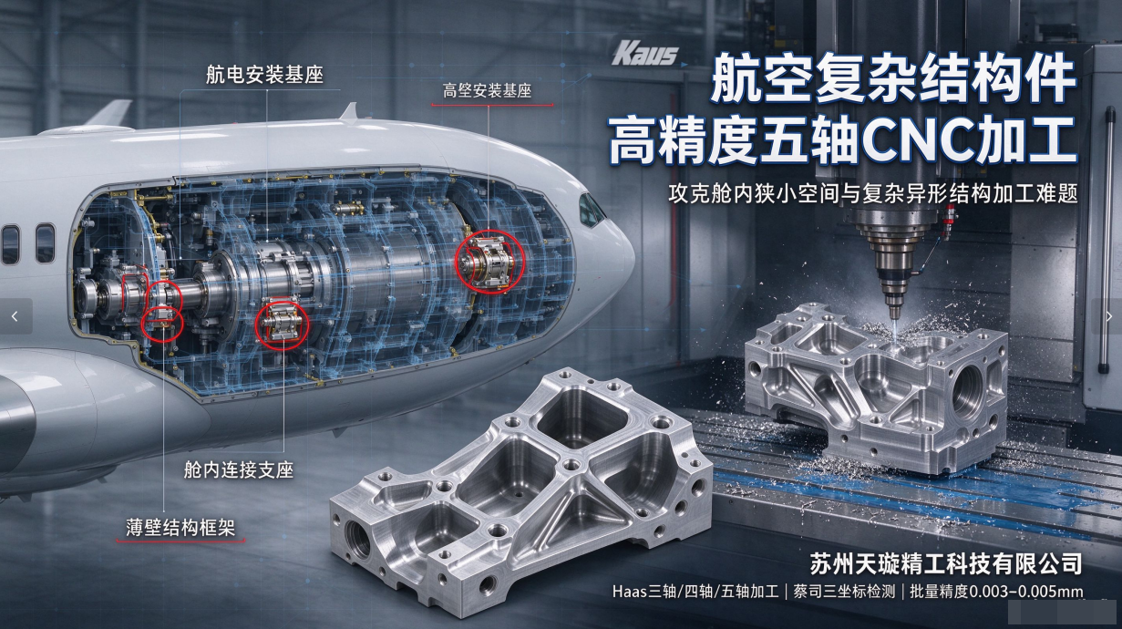 采购指南｜航空复杂结构件高精度 CNC 加工采购选型指南